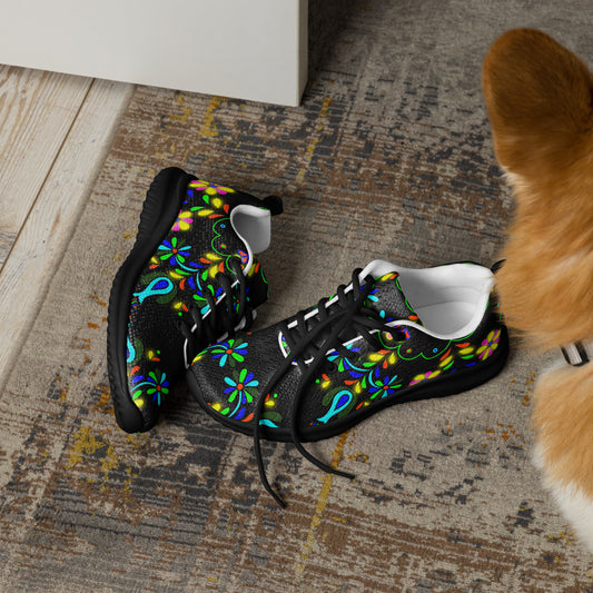 Békés Csabi shoes resting on rustic floor next to a dog – cozy lifestyle scene