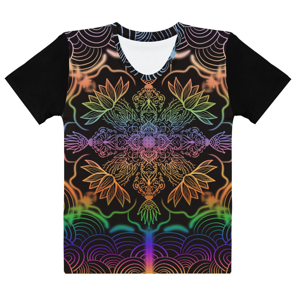Garden of Realms t-shirt – front view flat mockup